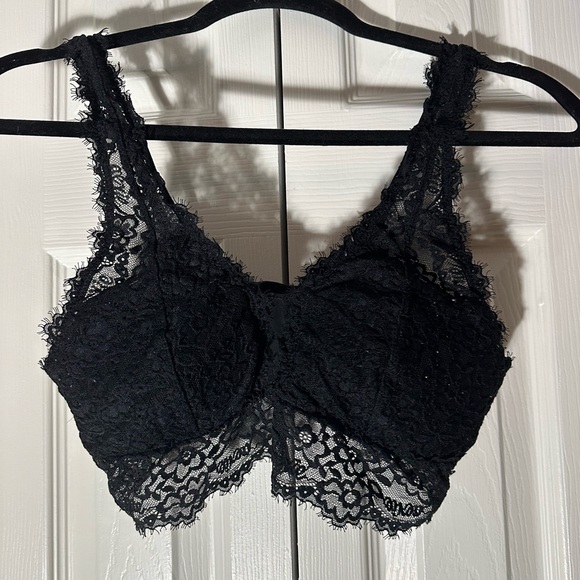 Aerie Black Lace Bralette - Picture 1 of 3